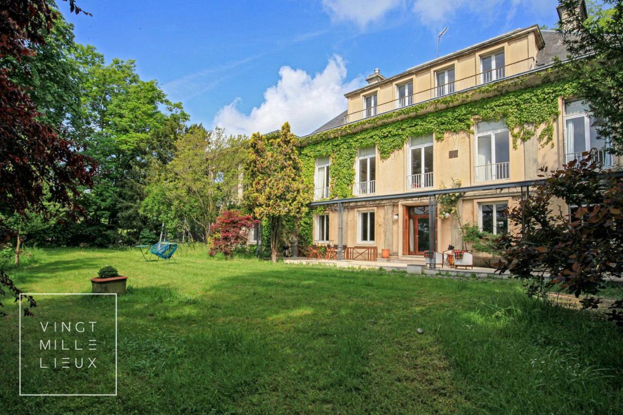 Villa Spa Perret-Havre De Paix Art Deco Dans Le Vexin-3Ha A 3Km De Giverny-La Roche Guyon-Ideal Pour Sejour Familial Ou Entre Amis-Aile Ouest Privatisee-Aire De Jeux-Billard-En Option Diner-Sauna-Fitness-Hamman-Massages-Pour 2 Nuits 1 H Jacuzzi Offer Sainte-Genevieve-les-Gasny Exterior photo